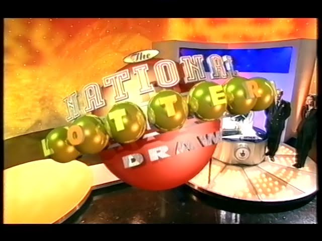 UK National Lottery Draw - 2000/11/01