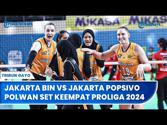 Proliga 2024 Putri: Megawati cs Kembali Ambyar Ditangan Jakarta Popsivo Polwan