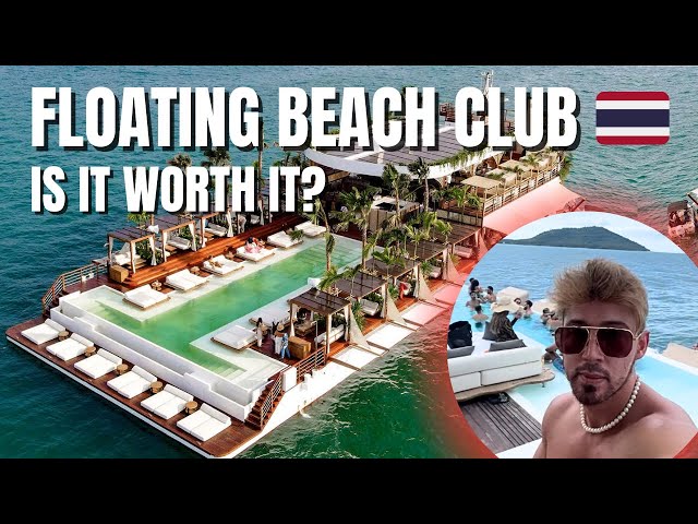 The Worlds first Floating Beach Club in Thailand