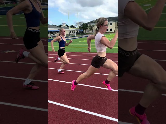 Alana and Vicki 130m Rep 1 #track #sprint #sprinting #fast #trackandfield #100meter #200meters