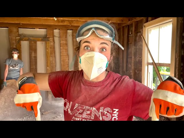 What is Under the Living Room Carpet??? | DEMOLITION PARTY