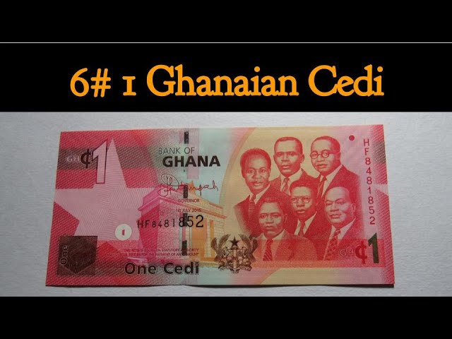 6# 1 Ghanian Cedi | OneArcher Currencies Of The World | #Currenciesoftheworld | #OneArcher
