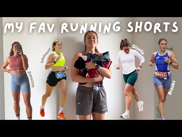 The BEST shorts for running - reviewing all of my pairs to pick a favourite!