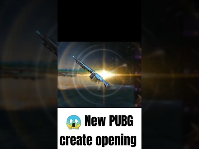 😱 New PUBG create opening 😱#pubgmobile #fyp #gaming