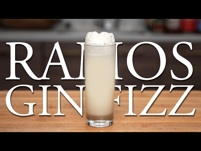 Easy and perfect Ramos Gin Fizz
