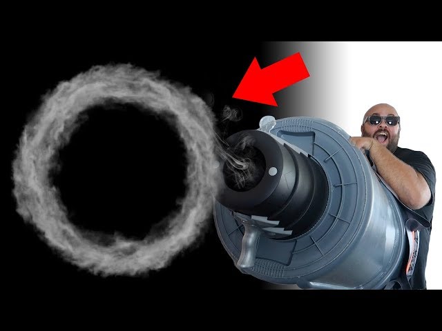 How To Make GIANT Magic Smoke Rings!