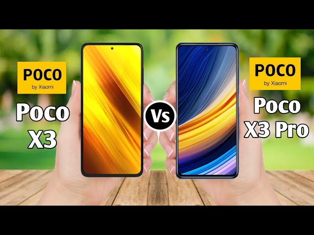 Poco X3 Vs Poco X3 Pro