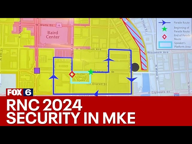 RNC 2024: Security measures in Milwaukee | FOX6 News Milwaukee