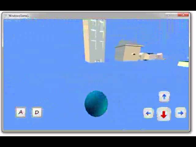 XNA Demo with objects created in Google sketchup