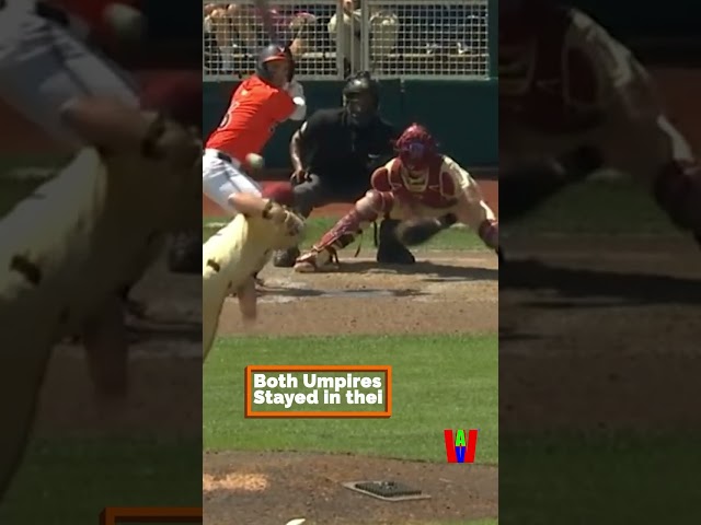 Umpires are taking a beating at the College World Series 2024