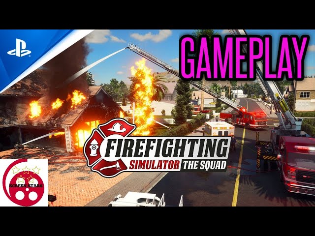 Firefighting Simulator: The Squad PS5 Gameplay