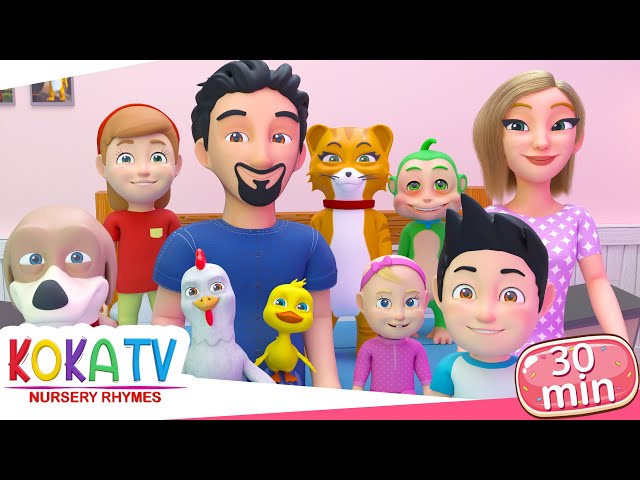 Ten in the Bed Baby + Wheels on the Bus + More Nursery Rhymes & Kids Songs | Koka TV Nursery Rhymes