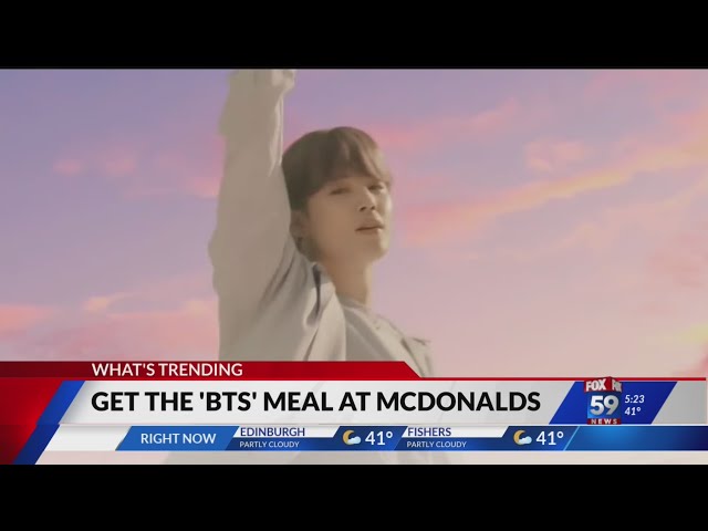 BTS meal at McDonald's