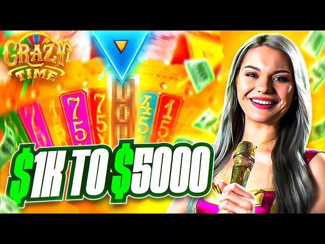 HERE IS HOW I WON $5000 ON CRAZY TIME.. WTF??!! (BC GAME)