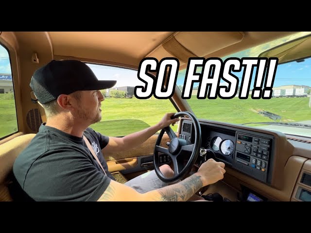 First drive in my 1,150rwhp TURBO 91 Silverado!