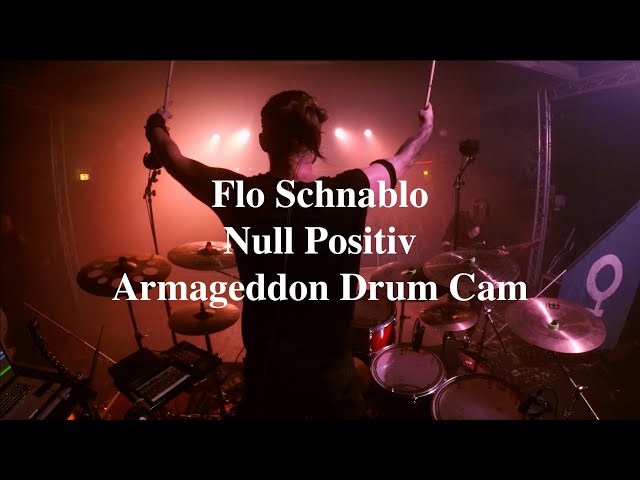 Flo Schnablo - "Armageddon" Null Positiv - Drum Cam Live @ Hellraiser 2023