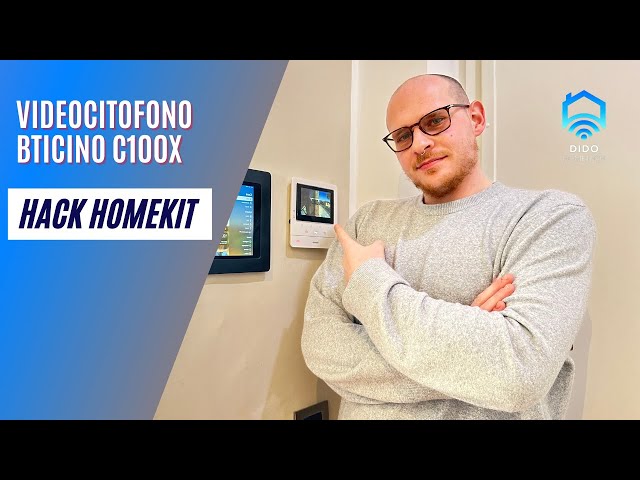Hack Videocitofono Bticino C100X - Apriamo il portone con Homekit!
