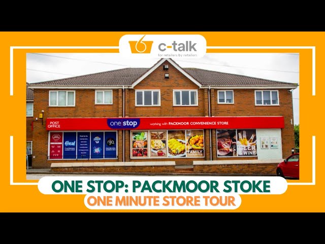 C-TALK | ONE MINUTE STORE TOUR | One Stop | Packmoor Stoke