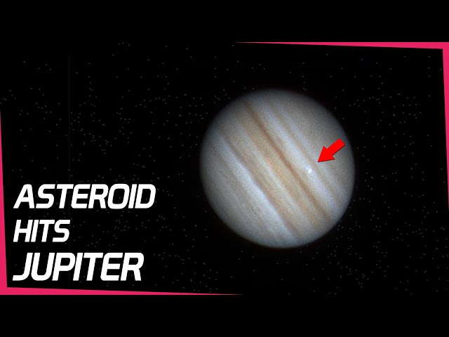 Asteroid Hits Jupiter and Explodes Caught on Camera
