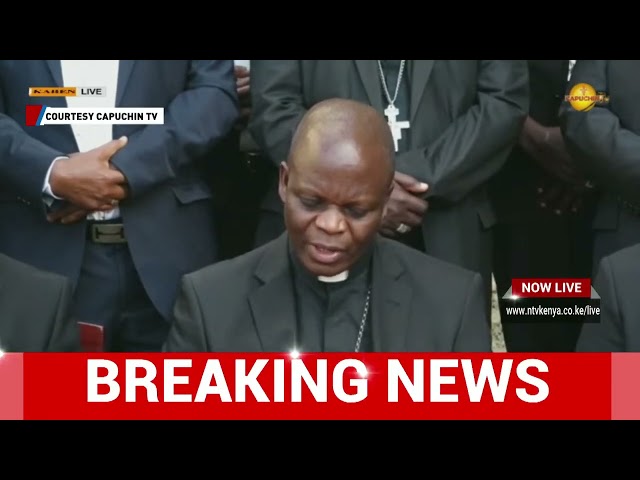"Don't overtax Kenyans:" Catholic Church bishops call on govt