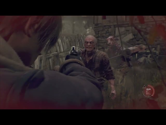 Resident Evil 4 - Farm Encounter - Blue Medallions 1-5 - Hardcore