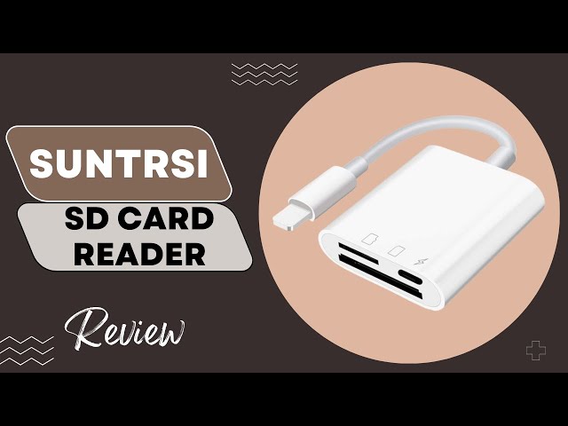 SD Card Reader for iPhone iPad,Micro SD Card Reader Memory Card Reader Plug and Play Review