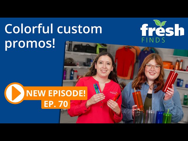 Colorful Promos to Help Your Brand Stand Out! | YouTube | FreshFinds  Ep. 70