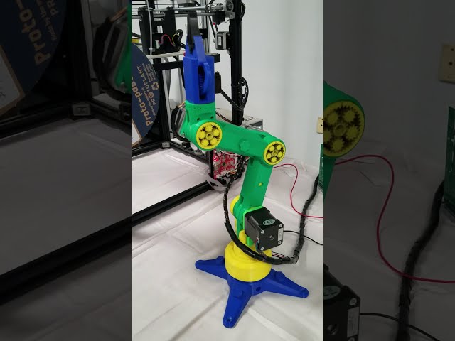 3D Printed Robot Arm by GearDownForWhat?