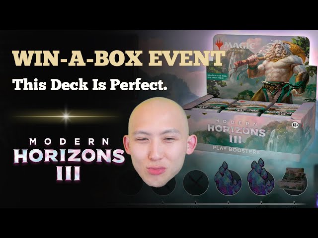 This Deck Is Perfect. | Win-A-Box Event | Modern Horizons 3 Sealed | MTG Arena