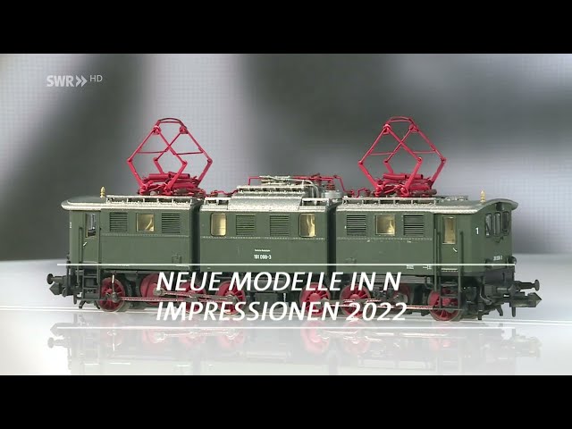Neue Modelle in Spur N | Modellbahn-Neuheiten 2022 (1/5) | Eisenbahn-Romantik