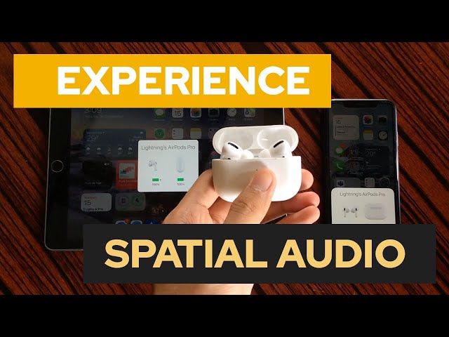 FIRST LOOK at Spatial Audio on the AirPods Pro, and instant switching on iOS 14