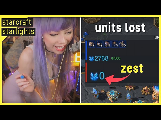 Zest's Perfect Game & PartinG Becomes a CamGirl! - SC2 Best/Funny Moments