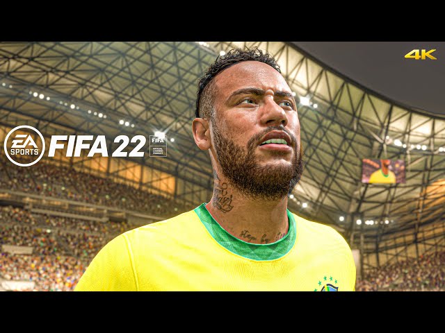 FIFA 22 - France Vs Brazil | FIFA World Cup Qatar 2022 | PS5 4K Gameplay