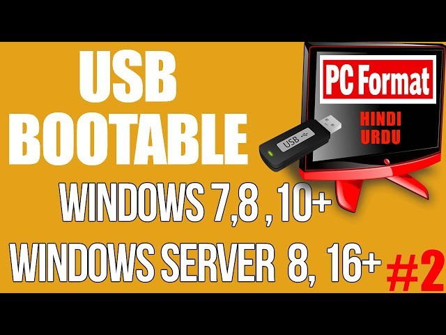 How to Create Windows 10 Bootable USB Flash Drive - Easy pendrive  bootable USB without software #2:
