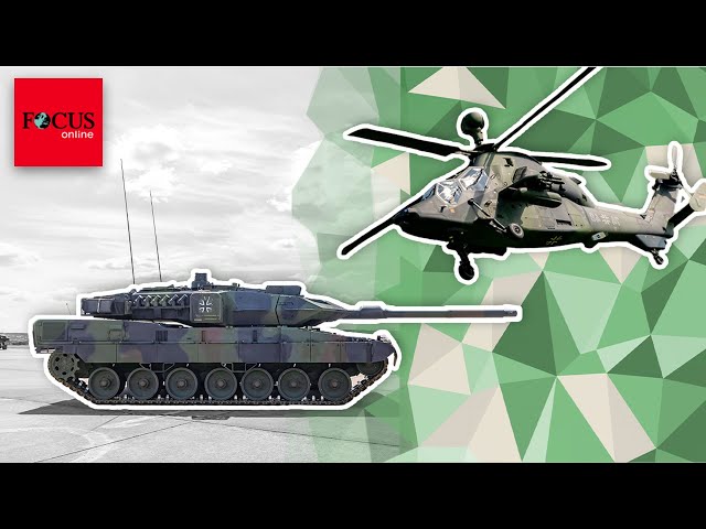 Die 10 Top-Waffen der Bundeswehr – so verteidigt unsere Truppe Deutschland