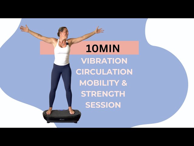 10min vibration plate workout