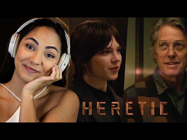 HEREGE é o primeiro Terror de Hugh Grant | REACT de Trailer | Heretic | Terror A24