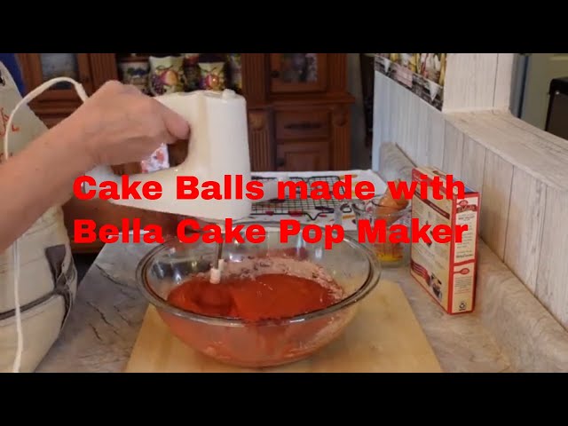 Cake Balls | Bella Cake Pop Maker