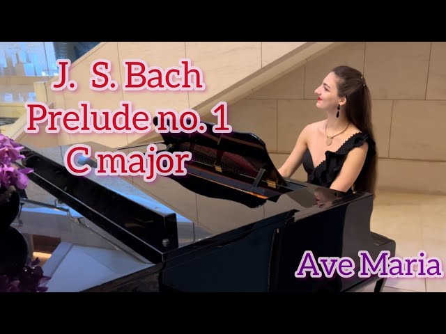 J. S. Bach - Prelude no. 1 in C major - Ave Maria | The Well Tempered Clavier: book 1 | BWV 846