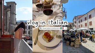 Vlogs in Italian 🍷 (food, recipes, travel Italy, daily life in Rome, ecc.)