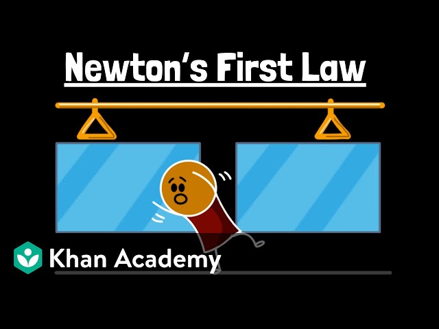 Newton's first law | Physics | Khan Academy