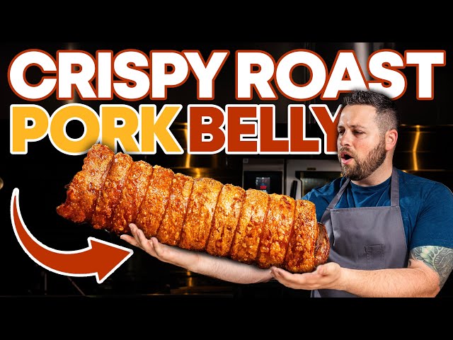 Crispy Roast Pork Belly (Porchetta)