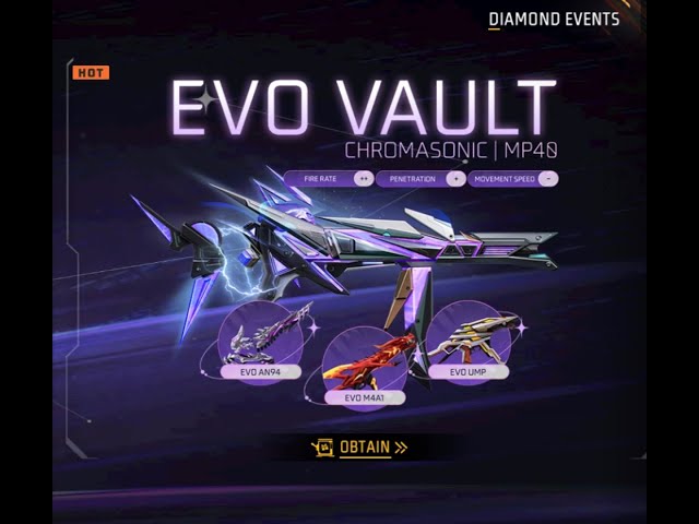 New Evo vault event with 100% luck #freefiremaxindia    #shamanff
