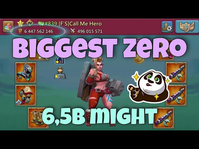 Lords Mobile - From HERO to ZERO. Biggest zero in Lords Mobile history with only ONE GUILD. KVK