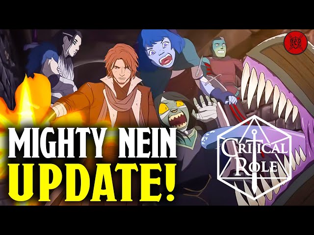 Mighty Nein Animated UPDATE! Is This The Future Of Critical Role?