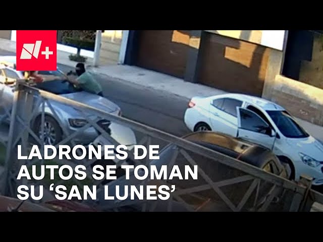 Ladrones de Autos Descansan Fines de Semana y Hacen "San Lunes"