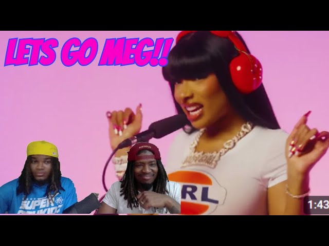 Reaction to Megan Thee Stallion: I Think I Love Her Freestyle!