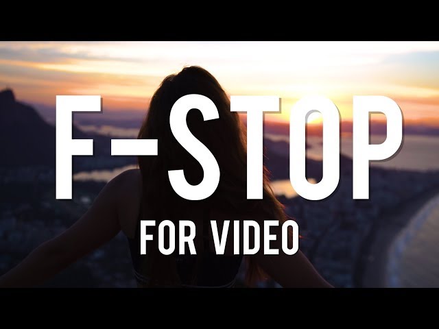 APERTURE: What Does FStop Do? + How To Adjust For Cinematic Video