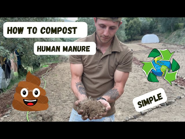How to COMPOST human manure the easy way | Noah's Ark