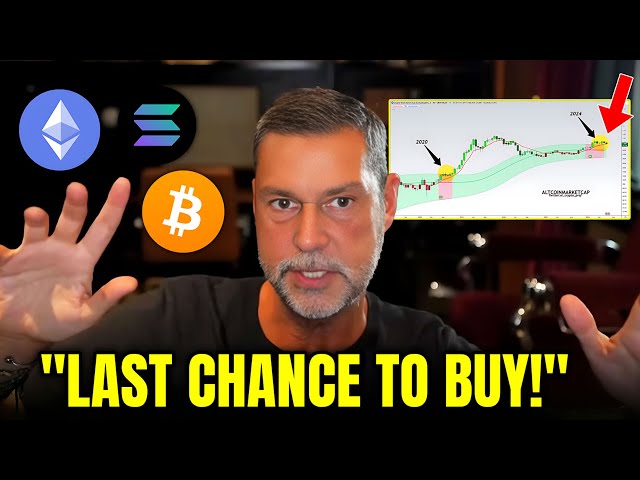 "It's Altcoin Season! Buy Now Before Prices Go CRAZY" -Raoul Pal
